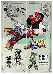 Minnie Mouse - Wide-Eyed Diver Puzzle Insert Set