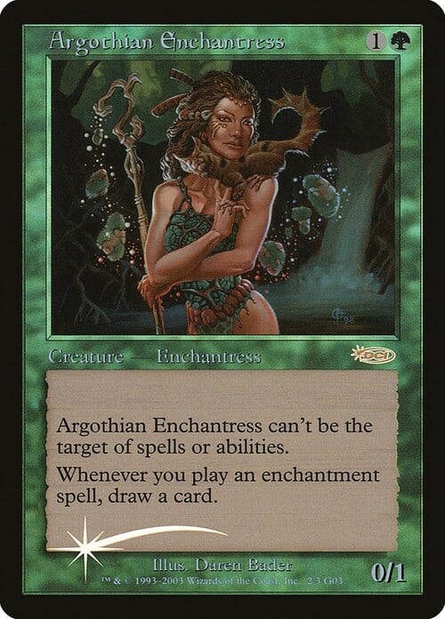 Argothian Enchantress Card Front