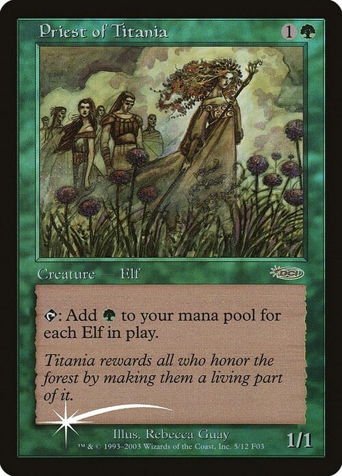 Priest of Titania Card Front