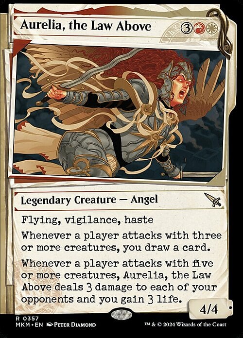 Aurelia, the Law Above Card Front