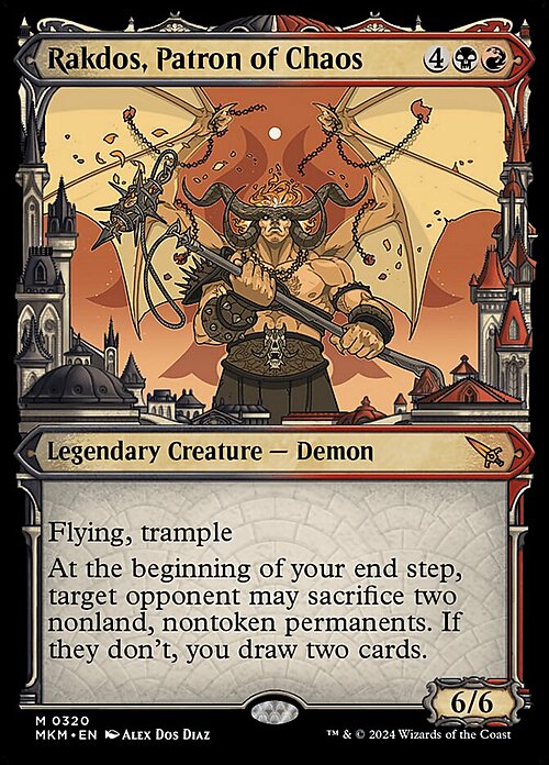 Rakdos, Patron of Chaos Card Front