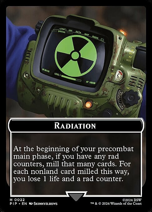 Radiation // Copy Card Front