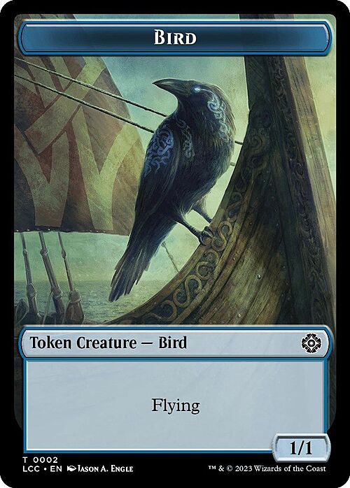 Bird // Merfolk Card Front