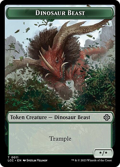 Dinosaur Beast // Dinosaur Card Front