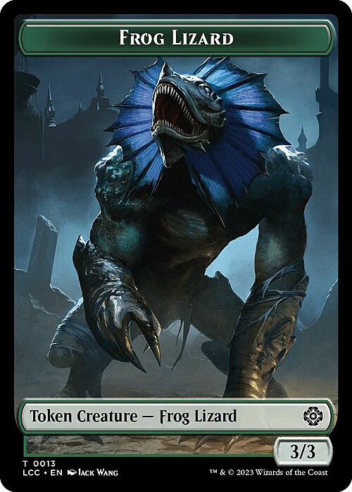 Frog Lizard // Merfolk Card Front