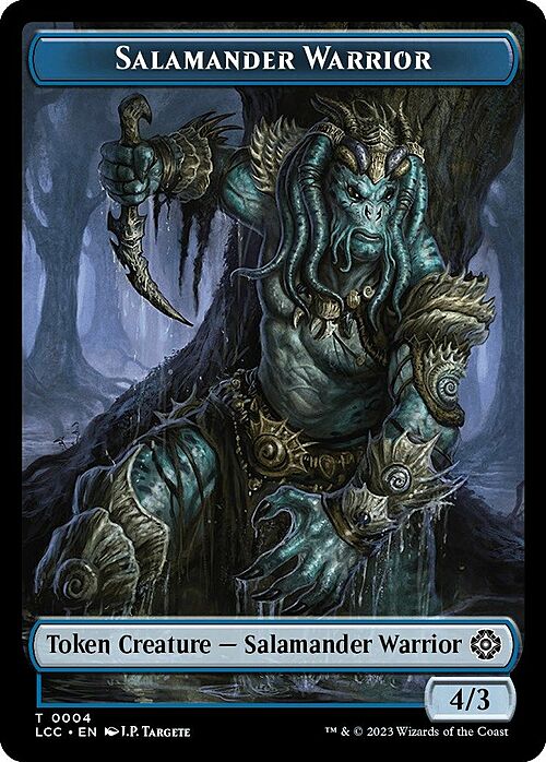 Salamander Warrior // Treasure Card Front