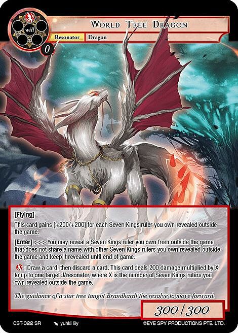 World Tree Dragon Card Front
