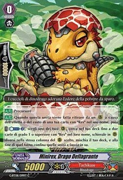Rupture Dragon, Minirex Card Front