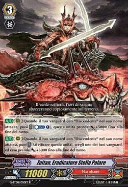 Pole Star Eradicator, Zuitan Card Front