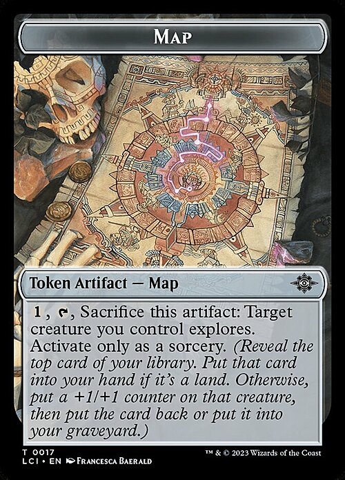Map // Golem Card Front