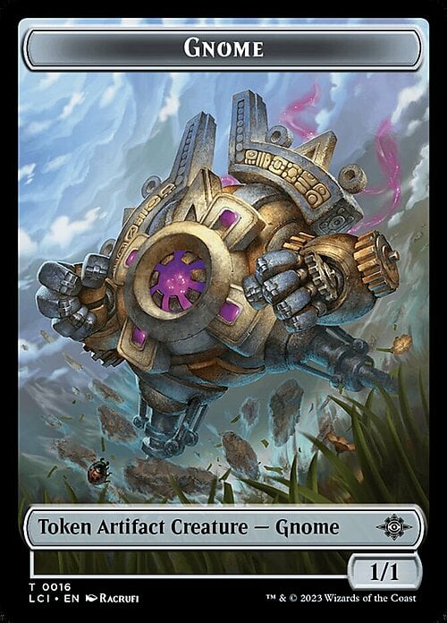 Gnome // Golem Card Front