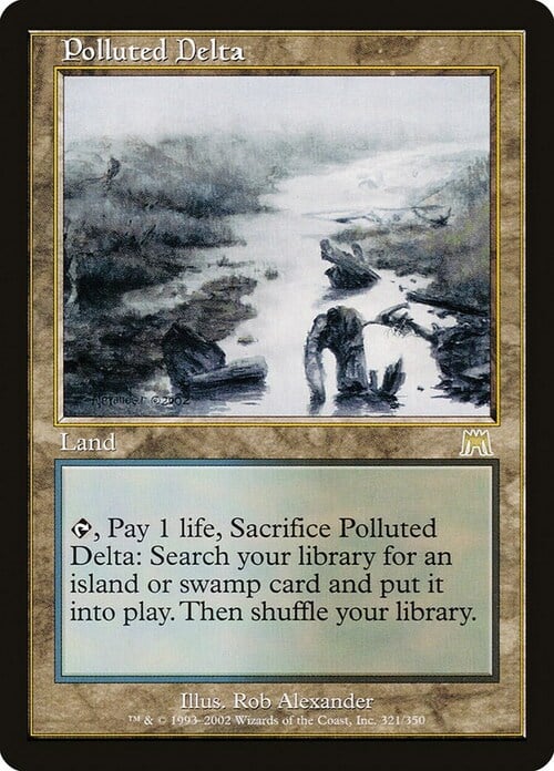 Polluted Delta Card Front