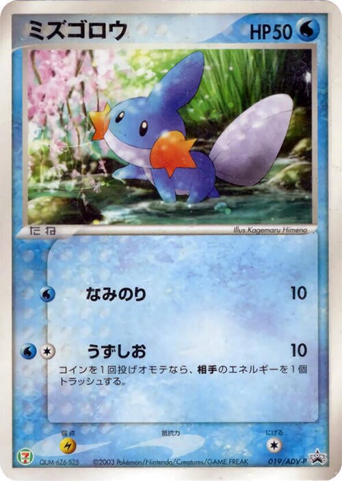Mudkip Card Front