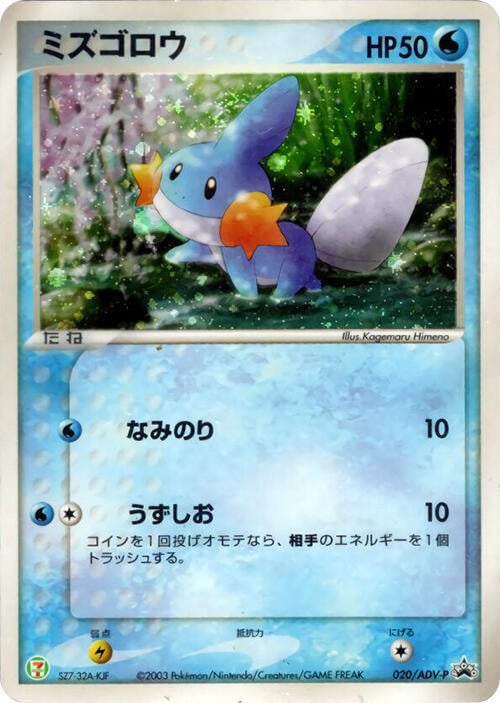 Mudkip Card Front