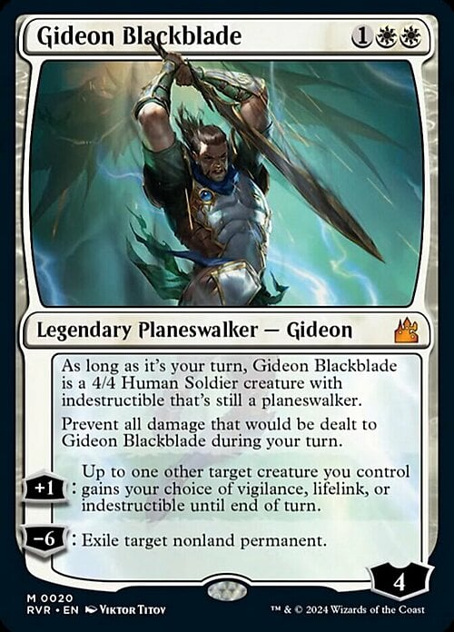 Gideon Blackblade Card Front