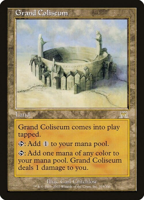 Grand Coliseum Card Front