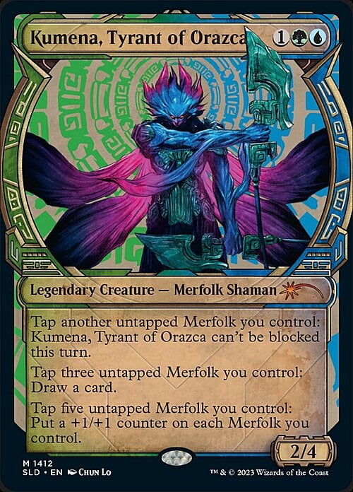Kumena, Tyrant of Orazca Card Front