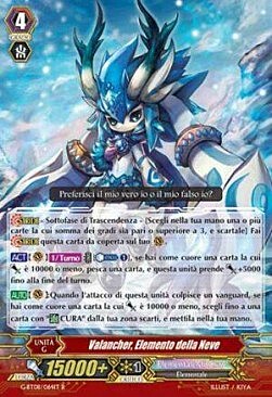 Snow Element, Valancher Card Front