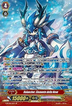 Snow Element, Valancher Card Front