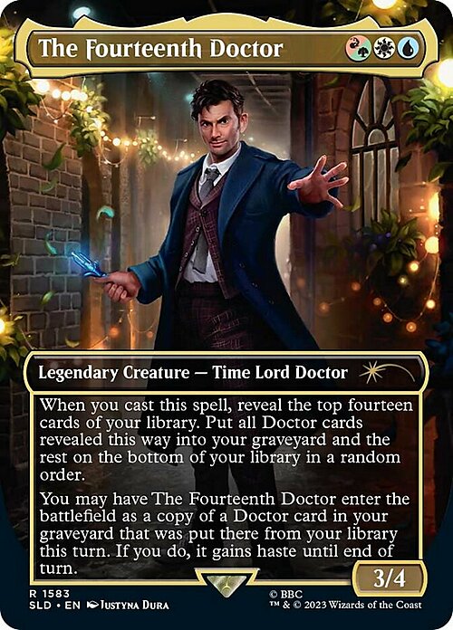 The Fourteenth Doctor Card Front