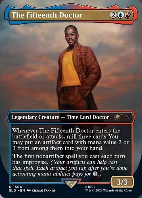 The Fifteenth Doctor Card Front
