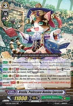 Special Appointment Professor, Arusha Card Front