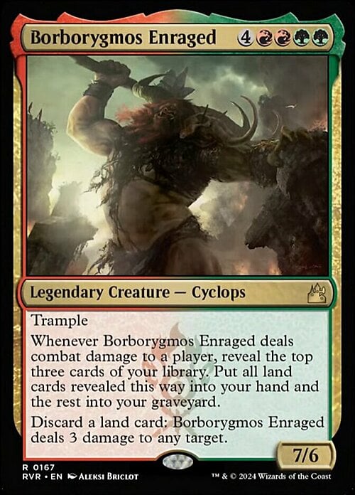 Borborygmos Enraged Card Front