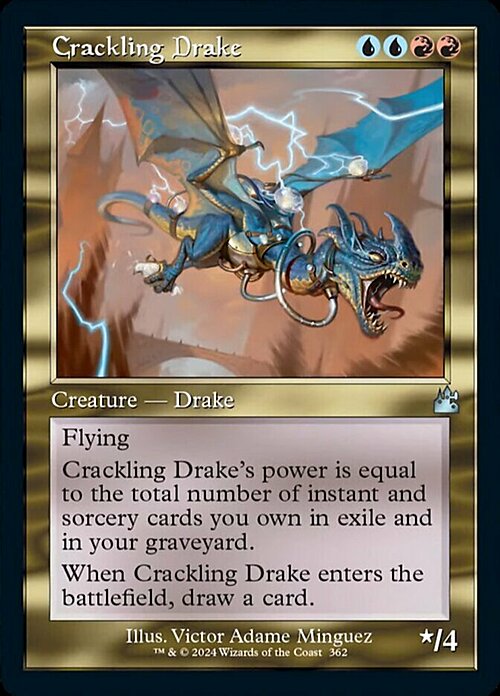 Crackling Drake Card Front