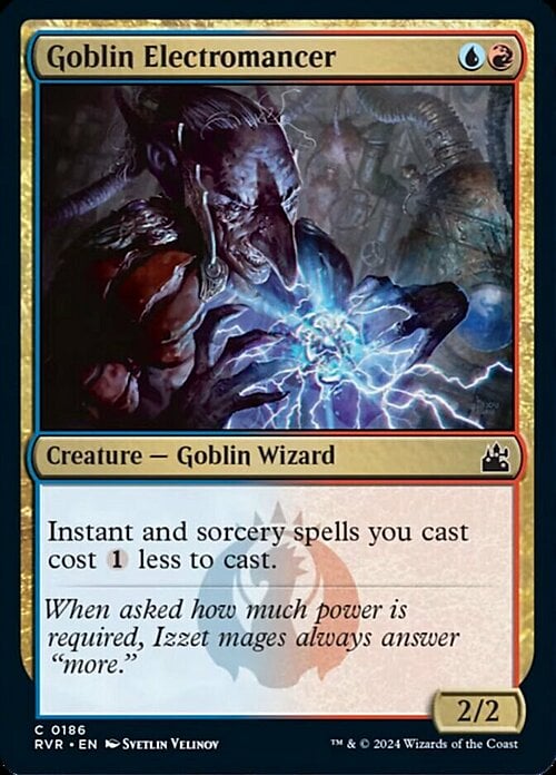 Elettromante Goblin Card Front