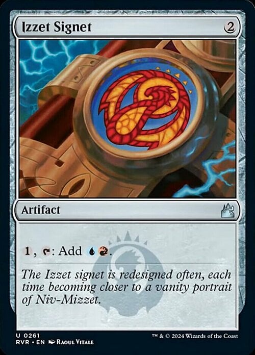 Izzet Signet Card Front