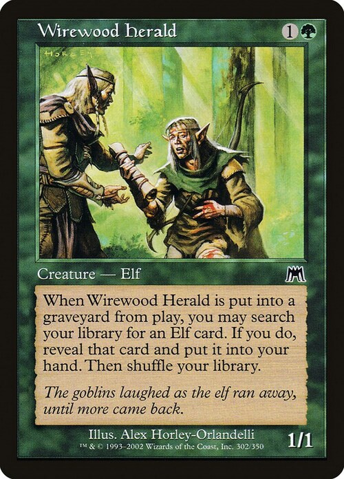 Wirewood Herald Card Front