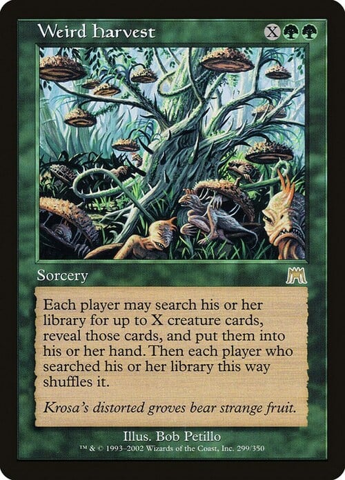 Weird Harvest Card Front