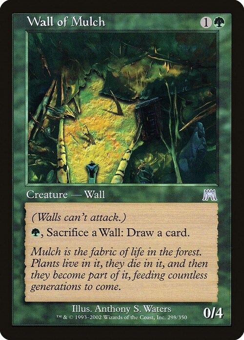 Wall of Mulch Card Front