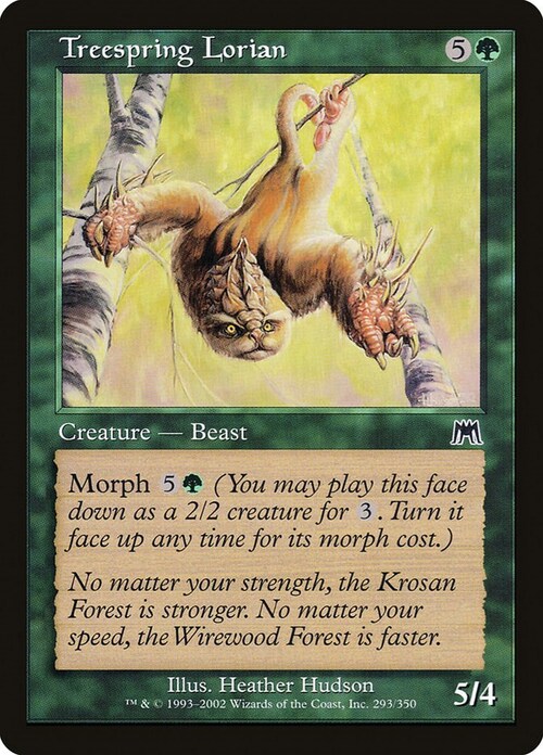 Treespring Lorian Card Front