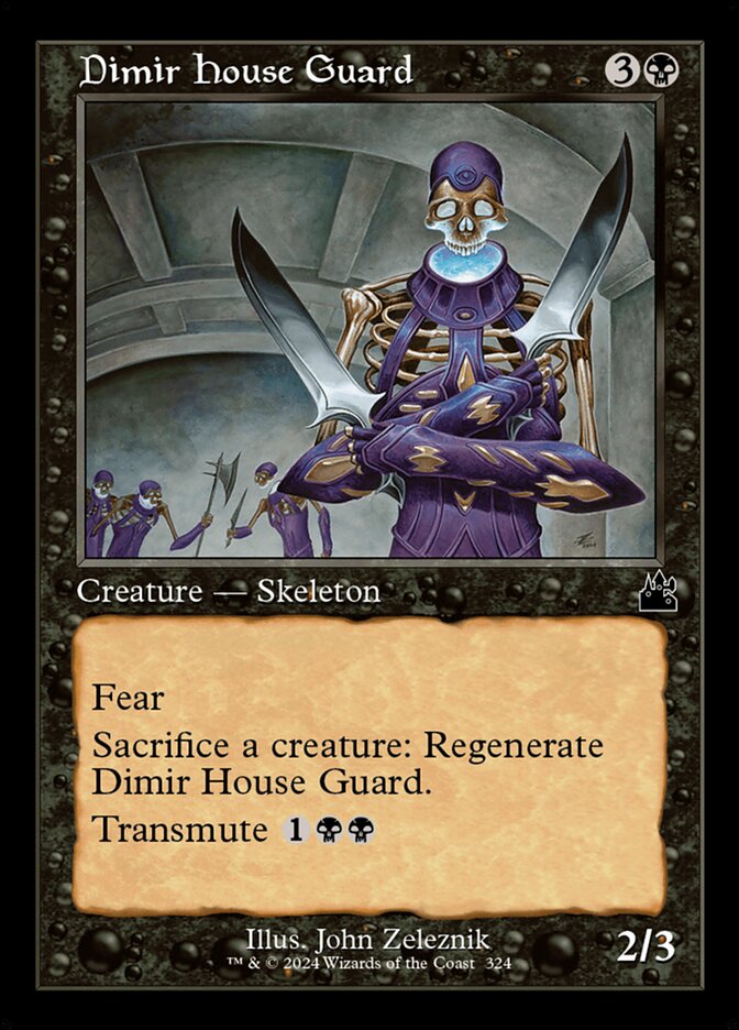 Ultra PRO - MTG Ravnica Remastered Playmat from The House Dimir, Protect Cards During Game Play or Reorganizing Commander Decks, Perfect use as Mouse Pad, Desk Mat for Home or Office main image 0
