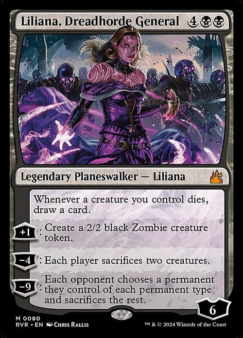 Liliana, Dreadhorde General Card Front