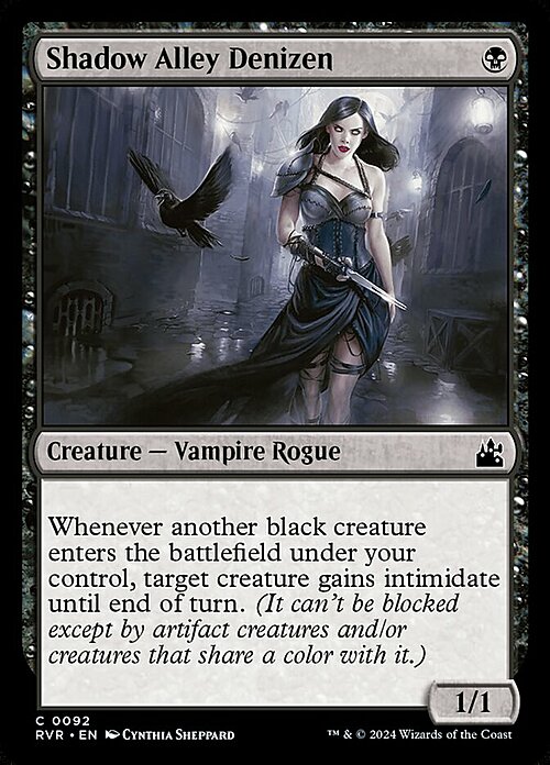 Shadow Alley Denizen Card Front