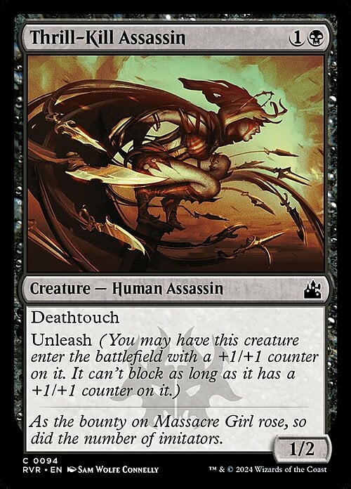 Thrill-Kill Assassin Card Front