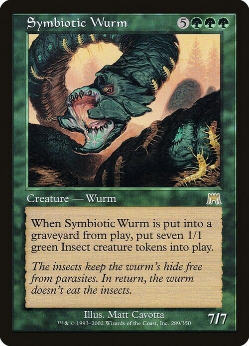 Symbiotic Wurm Card Front