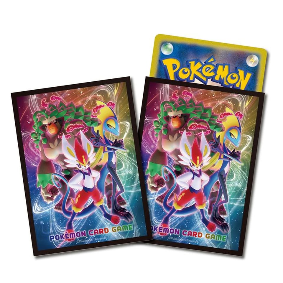 VMAX Rising: Rillaboom, Cinderace & Inteleon Sleeves