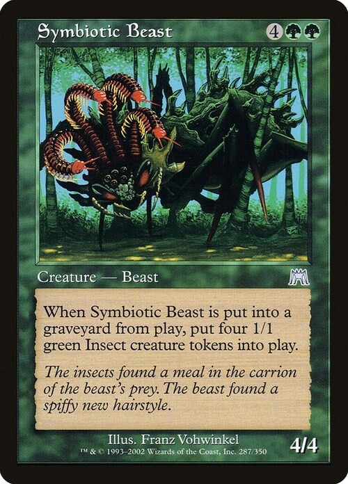 Symbiotic Beast Card Front