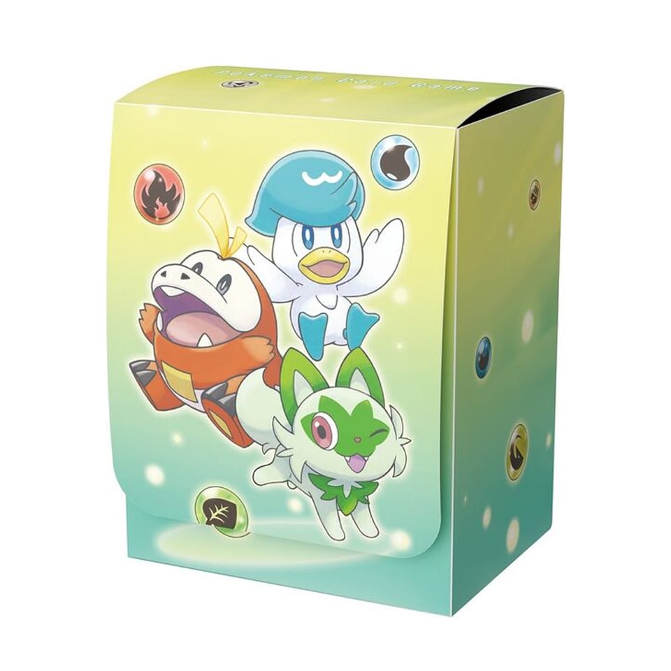 Sprigatito, Fuecoco & Quaxly Deck Box