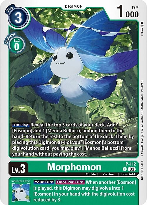 Morphomon Card Front