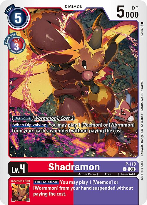 Shadramon Card Front