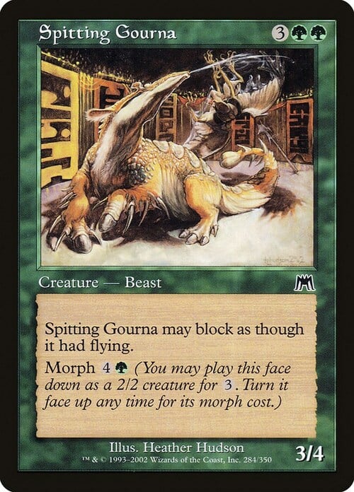 Spitting Gourna Card Front