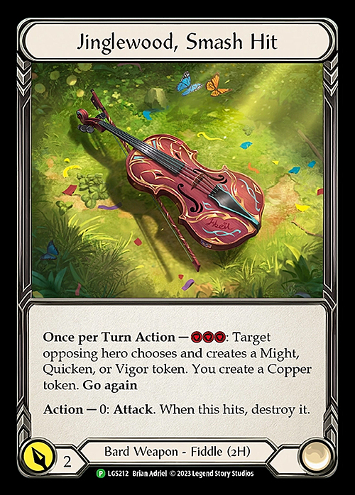 Jinglewood, Smash Hit Card Front