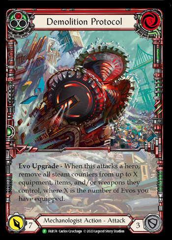 Demolition Protocol Organized Play | Flesh and Blood | CardTrader