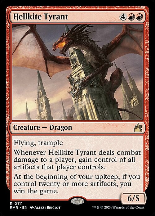 Hellkite Tyrant Card Front
