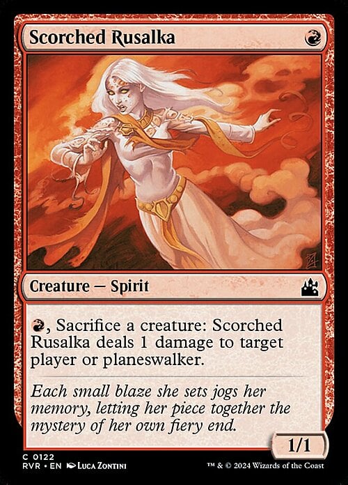 Scorched Rusalka Card Front