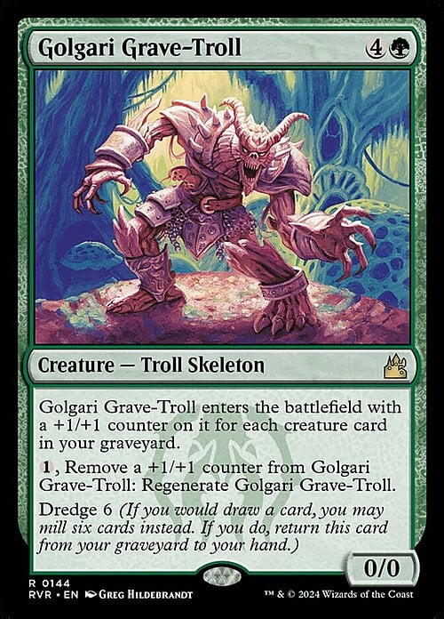 Golgari Grave-Troll Card Front